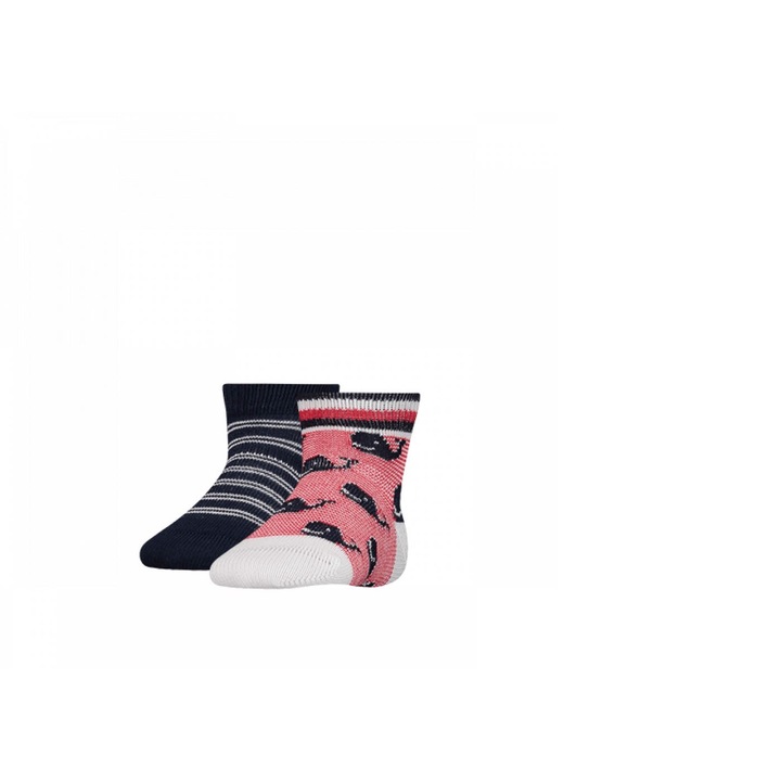 Комплект от 2 чифта детски чорапи Tommy Hilfiger Многоцветни 15-18г.