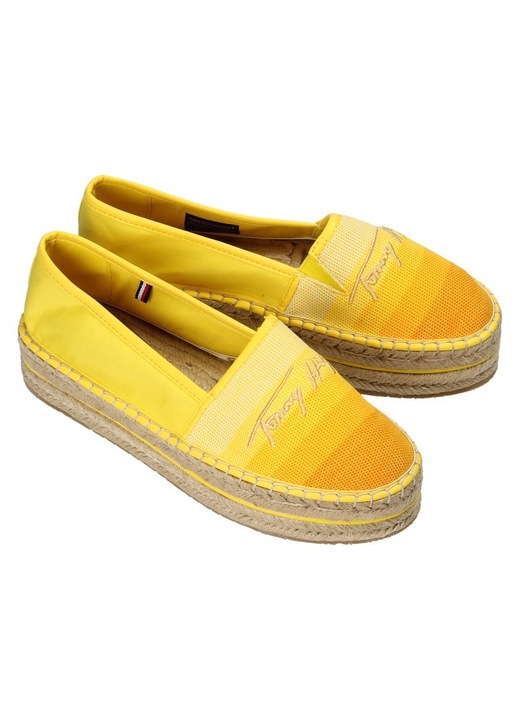 Tommy Hilfiger дамски еспадрили FW0FW05640, текстил, жълти, 39EU