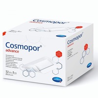 Cosmopor Advance, plasture steril cu corp absorbant, pentru acoperirea oricarei rani post-operatorii, rani usoare, 7.2 x 5cm, 25 buc/cutie, HARTMANN