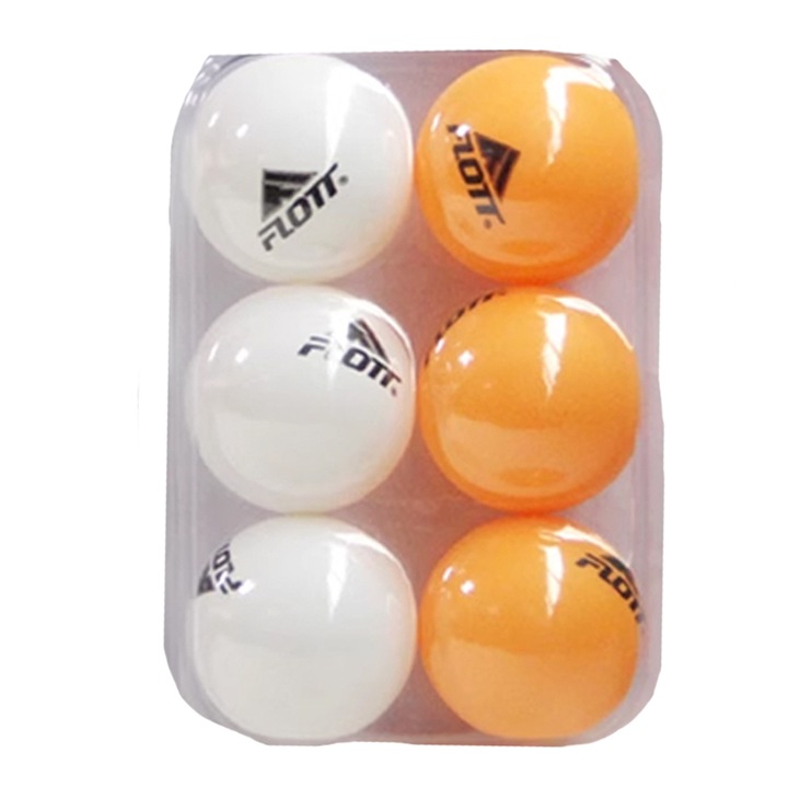 Set 6 mingi tenis de masa Mini Junior FTT0880, Multicolor