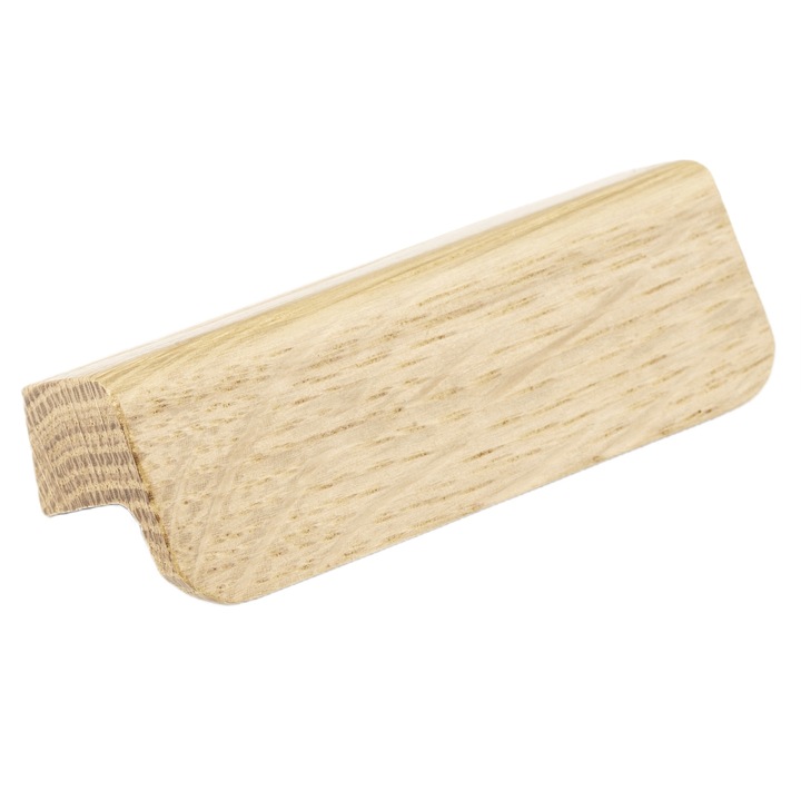 Maner pentru mobila Flapp Wood, finisaj natur, L:70 mm