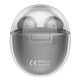 Casti wireless Bluetooth, Fineblue F-22PRO, TWS, Bluetooth 5.1, Sunet stereo HiFi surround, Operare tactila, Confortabile, Gri