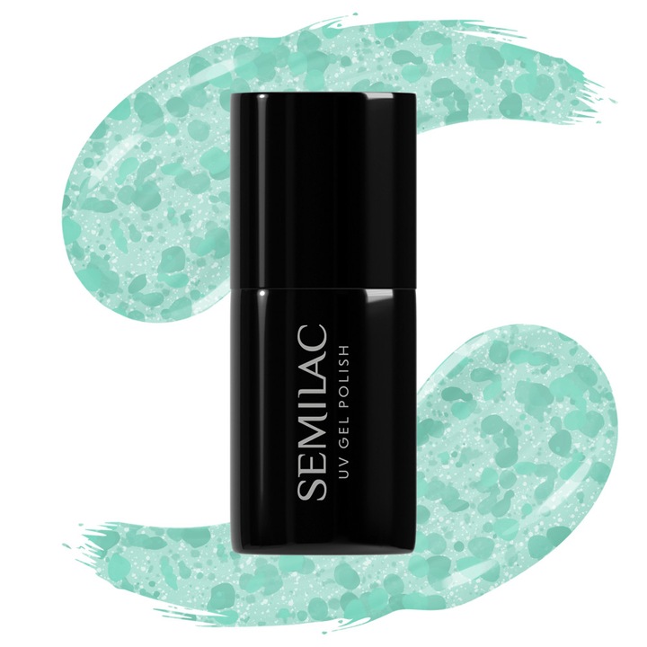 Semilac лак за нокти, Mint Glacier, 7 мл