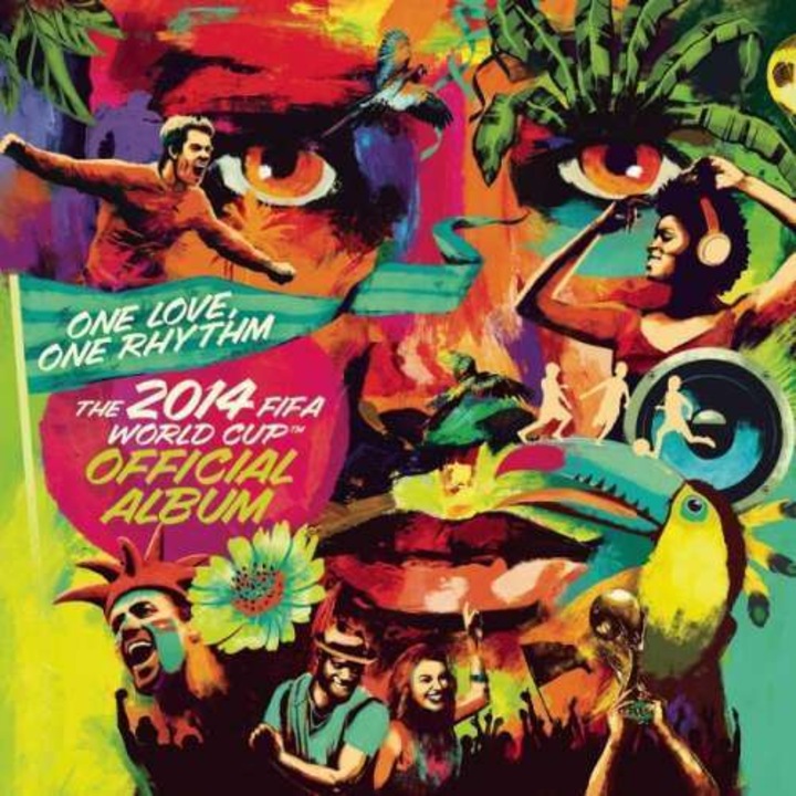 Various - One Love, One Rhythm - The Official 2014 (CD)