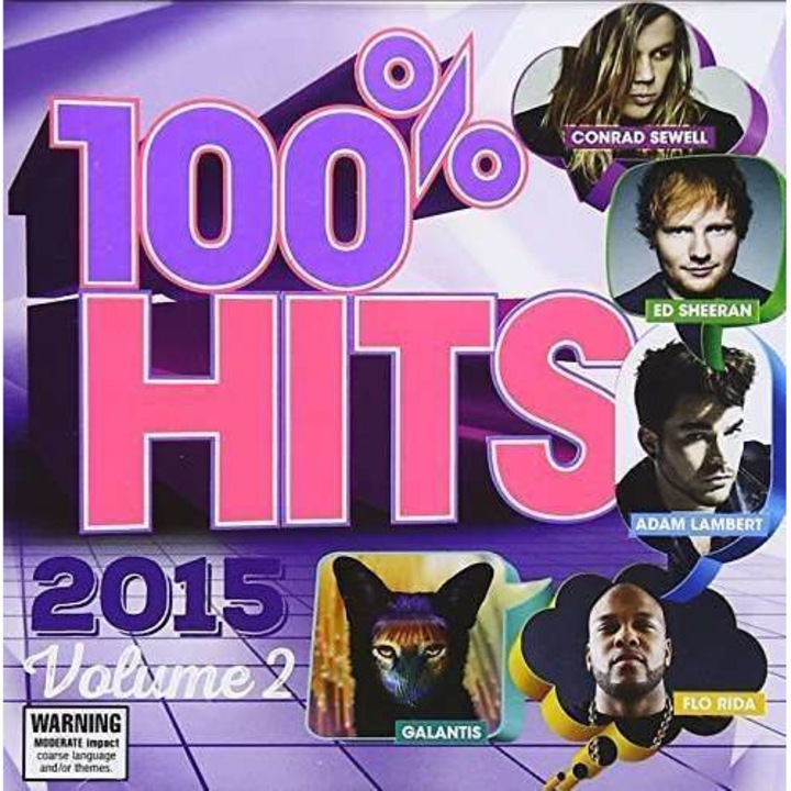 V/A - 100% Hits 2015 Vol.2 (CD)