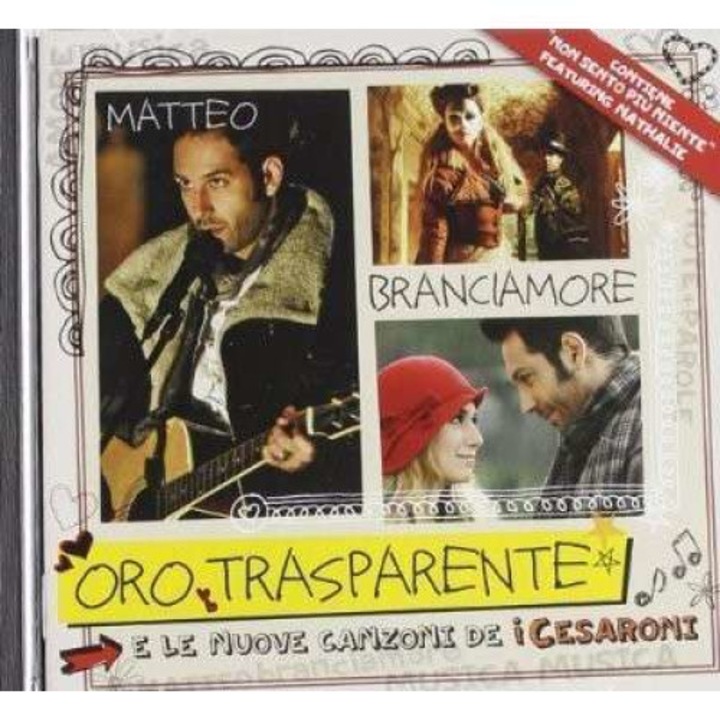 Matteo Branciamore - Oro Trasparente (CD)