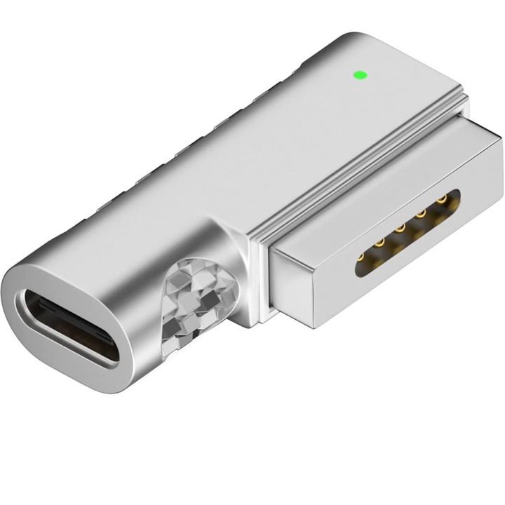USB-C - Magsafe 2 fém mágneses adapter MacBook Air/Pro, Nybgyy®-hez