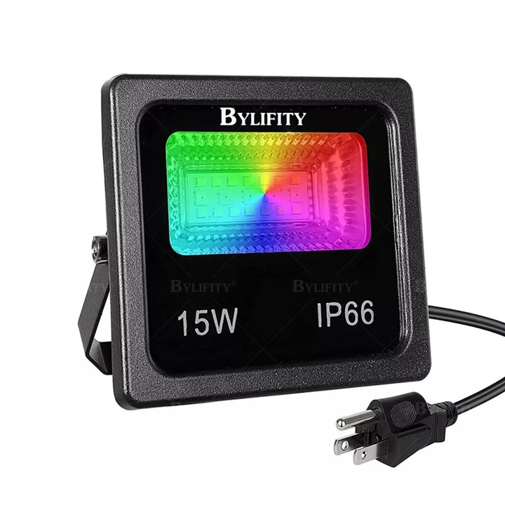 LED проектор, Bylifity, G5415, интелигентен RGB, Bluetooth, приложение за управление