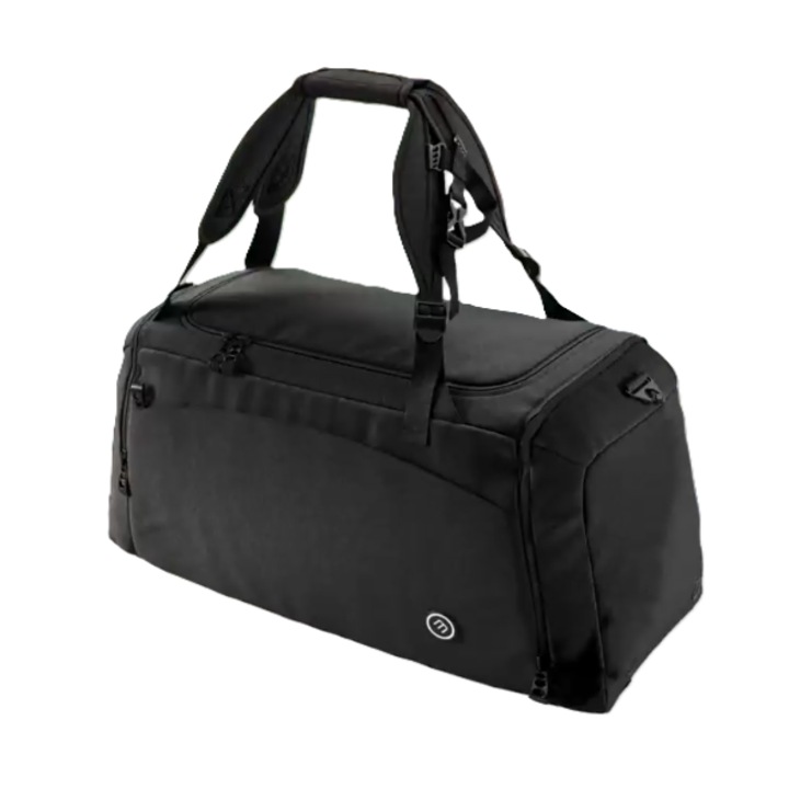 Geanta sport impermeabila pentru sala, cu compartiment pentru incaltaminte, BeMaxx, 55x26x28 cm, 40l, Negru