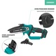 Mini láncfűrész, VONROC, CS506DC, 20V, 152mm, 33T lánc, praktikus és könnyű, gyorsfeszítő rendszer, biztonsági kapcsolóva, softgrip, védőburkolat, akkumulátor és töltő nélkül