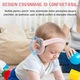 Casti Antifonice 2 in 1 pentru Bebelusi si Copii pana la 4 Ani INTEXXA®, Reglabile si Ergonomice, Foarte Usoare, Fara Presiune Pe Fontanele, Anti-alunecare, pentru Protectie Auzului, 2 Moduri de Utilizare Interschimbabile, Roz