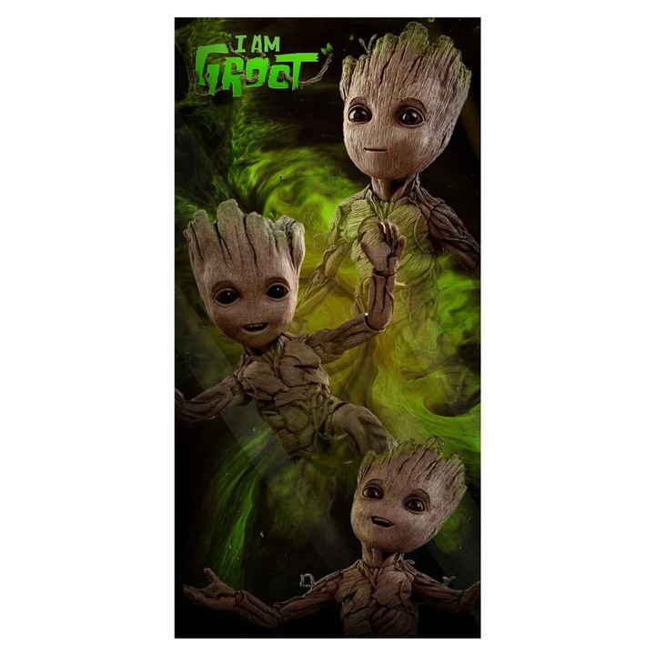 Хавлия за плаж Кингтекс Groot, 70x140см, 60% памук 40% полиестер, Многоцветно