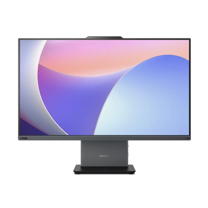 All In One PC Lenovo ThinkCentre neo 50a 27 Gen 5, процесор Intel Core i5-13420H, 8 ядра, 2.1GHz до 4.6GHz, 12MB, 27" FHD 1920x1080, 8GB DDR5, 256GB SSD, 5 MP, Intel UHD Graphics, No КОСТЕН