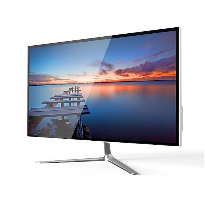 All-in-One Extralink 24" PC Business System, Компютърен комплект, Intel i7-11370H, 16GB DDR4, 512GB SSD, клавиатура, мишка, камера