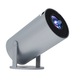 Интелигентен 4K преносим видео проектор, IMODIX, Wi-Fi, Bluetooth, 120 Ansi Lumens, Full HD 1080P, Android 11.0 операционна система, HDMI, USB, Screen Mirroring за Android/IOS, четириядрен процесор ARM Cortex A53, Сив