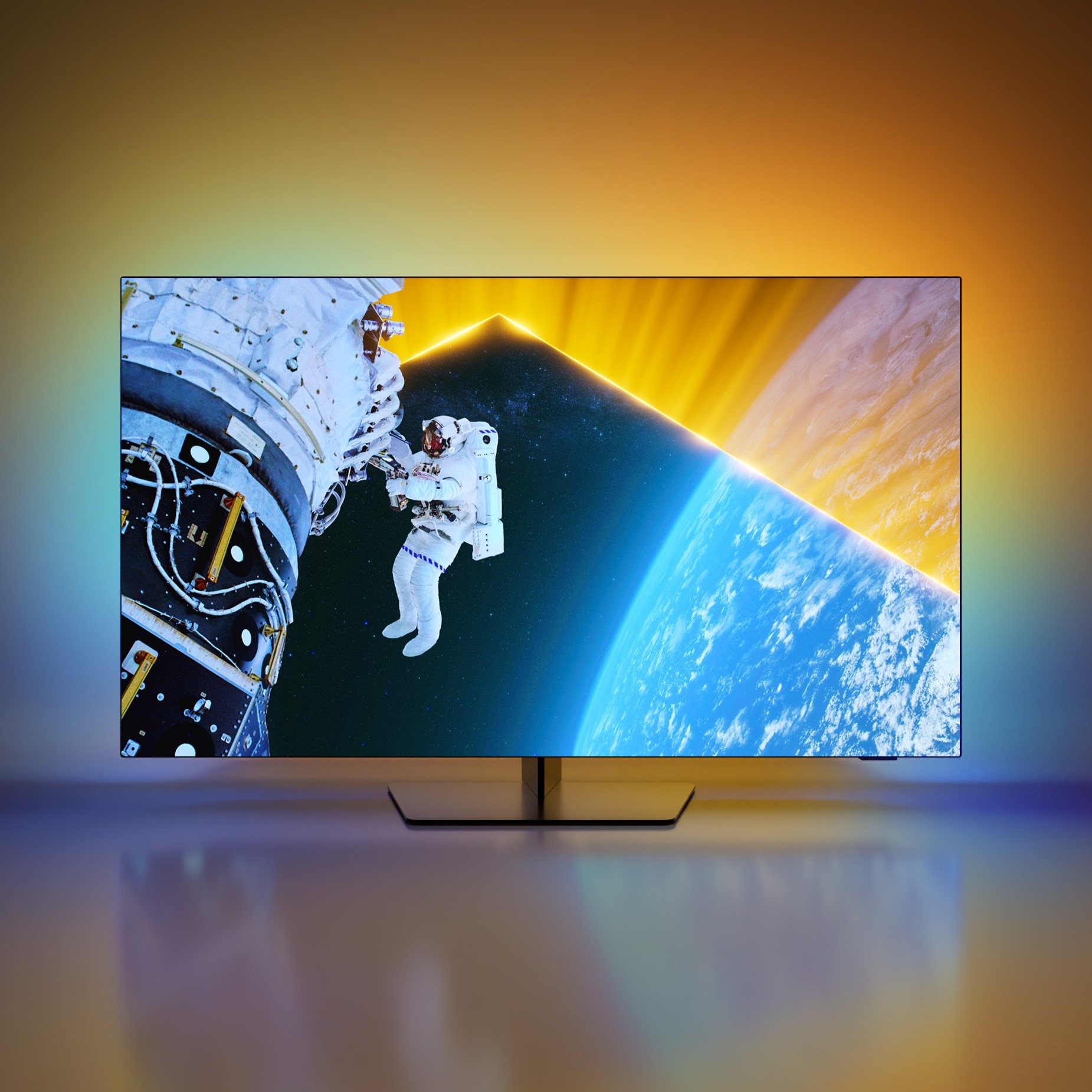 Televizor Philips AMBILIGHT tv OLED 48OLED819, 121 cm, Google TV Televizor Philips AMBILIGHT tv OLED 48OLED819, 121 cm, Google TV