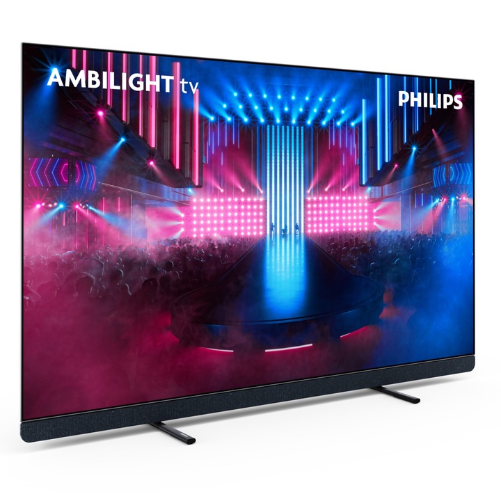 Телевизор Philips AMBILIGHT tv OLED+ 55OLED909, 55" (139 см), Google TV ...