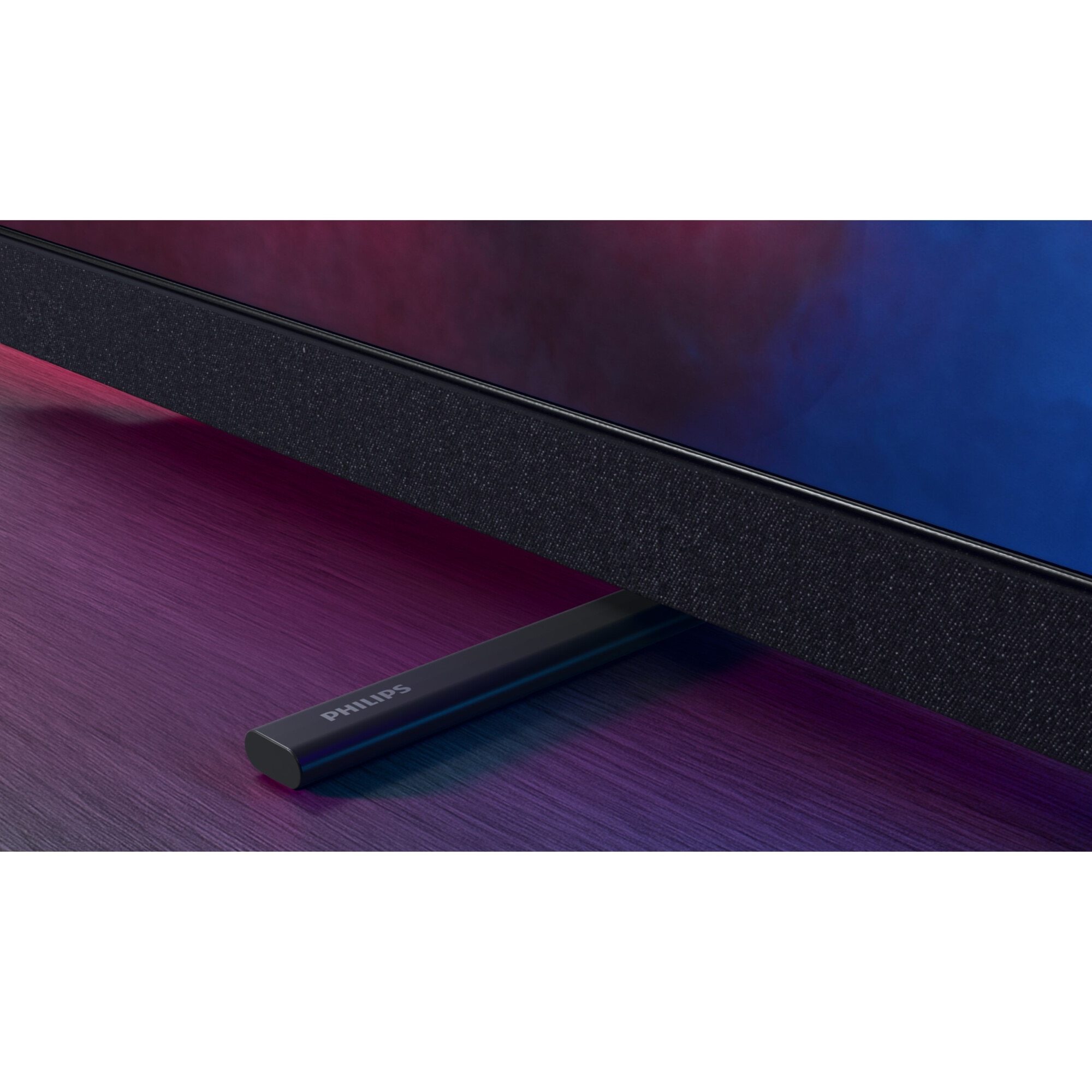 Televizor Philips AMBILIGHT tv OLED+ 55OLED909, 139 cm, Google TV, Ultra HD 4K, 100Hz, Clasa G (Model 2024)