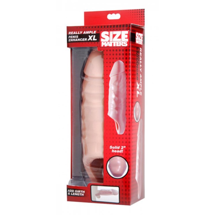 Size Matters péniszhüvely, XL, texturált