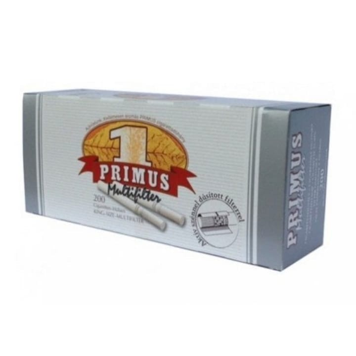 Туби за цигари Primus Multifilter с въглероден филтър 1000 бр
