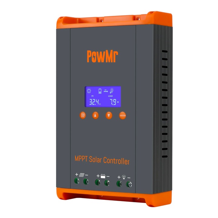 Соларен контролер PowMr, 60A, MPPT 12/24/36/48v, HHJ60-PRO