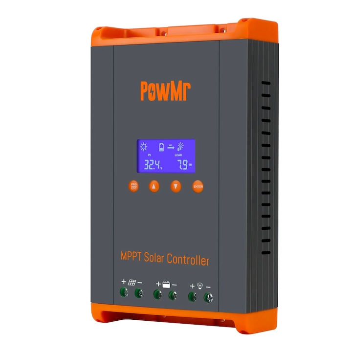 Π‘ΠΎΠ»Π°ΡΠ΅Π½ ΠΊΠΎΠ½ΡΡΠΎΠ»Π΅Ρ PowMr, 60A, MPPT 12/24/36/48v, HHJ60-PRO