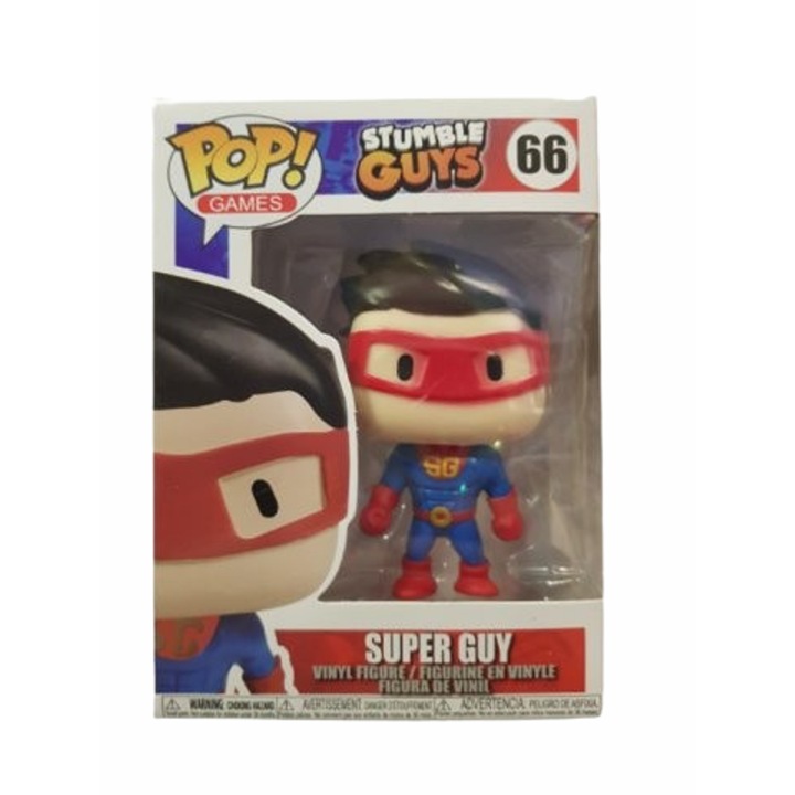 Figura Stumble guys, Super tip, Plastic, 10 cm