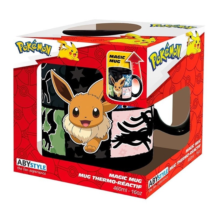 Cana Pokemon, Heat Change, Eevee, 460 ml