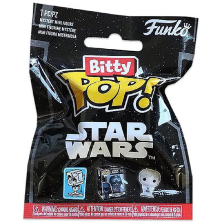 Mini Figurina Funko Bitty Pop, Star Wars, 2, 5 cm