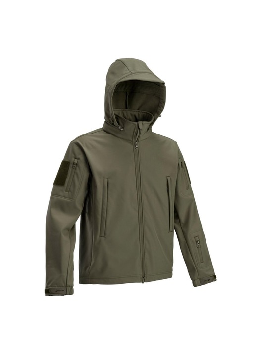 Geaca barbati, Softshell Defcon 5, respirabila, negru, Kaki