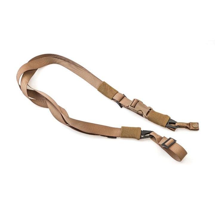 Curea tactica, Defcon 5, nylon, 73-90x2.5cm, bej