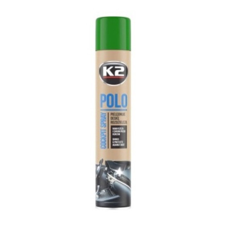 K2 Polo szilikon műszerfal spray 750ml - Fenyő