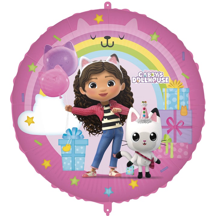 Balon folie 45cm Gabby's Dollhouse, Procos