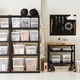 Cutie depozitare si organizare, cu capac, SmartStore Home 10, Plastic fara BPA, Transparent, 34x25x16 cm