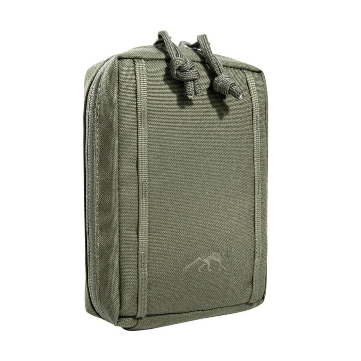 Husa tactica Tasmanian Tiger, Velcro, Sistem Molle, Kaki, 15x10x4cm