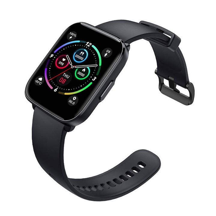 Ceas inteligent, Mibro, Afisaj HD, Negru