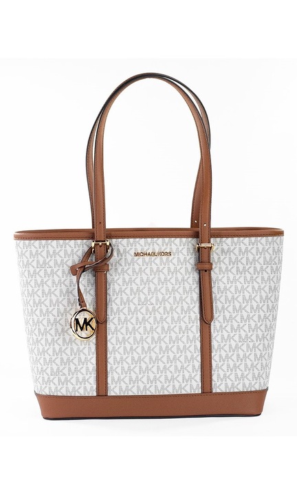 Michael Kors, geanta de umar Jet Set Travel, piele ecologica, 38x25x14 cm