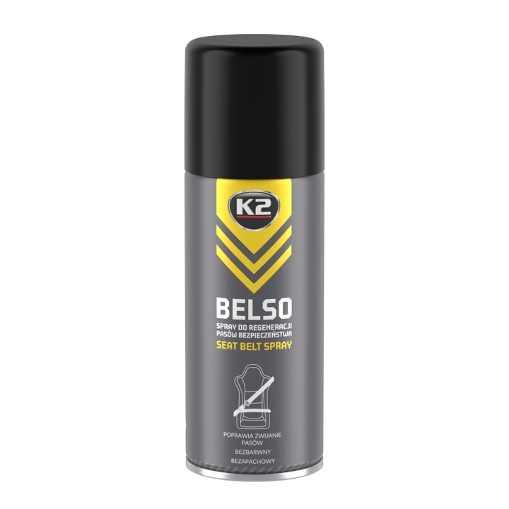 Спрей за предпазен колан K2 BELSO 400мл