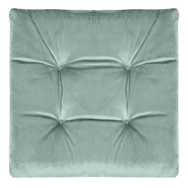Декоративна възглавница за седалка Mint Green Velvet 38x38см