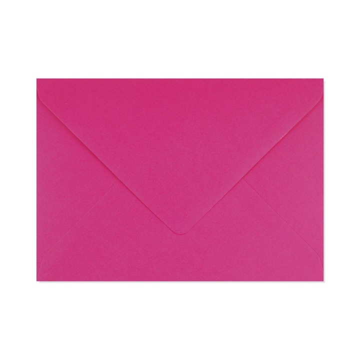 Комплект от 10 плика, Shan, Хартия, 120g/m2, 114x162mm, Розов