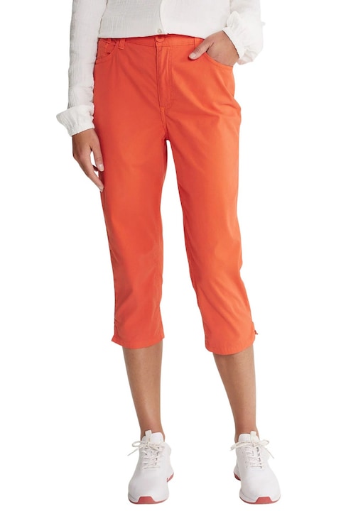 Pantaloni capri TBS Gemmecor portocaliu, Portocaliu
