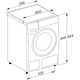 Masina de spalat rufe Miele WWB 380 WCS, 8 kg, 1400 rpm, Clasa A, CapDosing, PowerWash, Alb