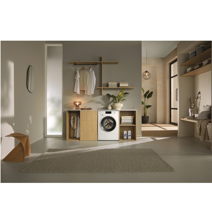 Masina de spalat rufe Miele WSI 883 WCS, 9 kg, 1600 rpm, WiFI Conn@ct, TwinDos, PowerWash, CapDosing, Clasa A, Alb