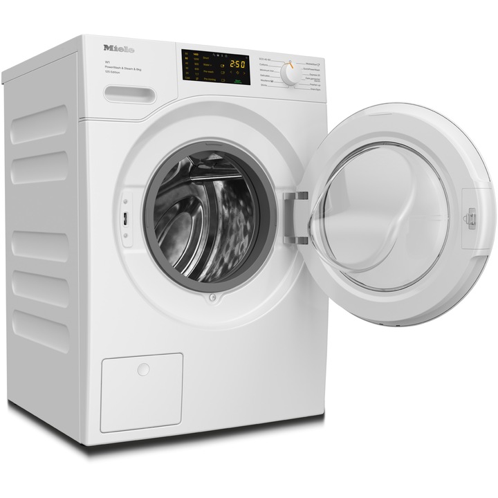 Masina de spalat rufe Miele WWB 380 WCS, 8 kg, 1400 rpm, Clasa A, CapDosing, PowerWash, Alb