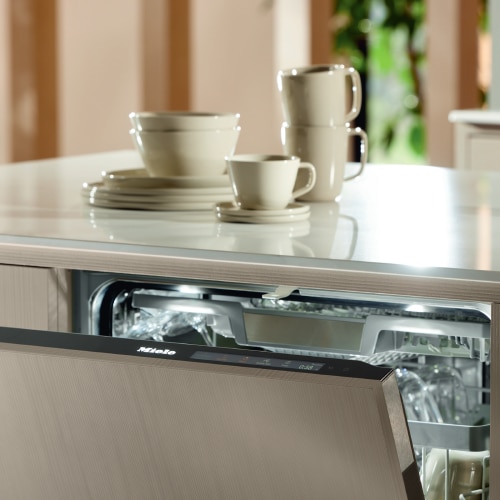 Masina de spalat vase incorporabila Miele G 7650 SCVi, 14 seturi, AutoDos cu PowerDisk, EcoPower, Miele@Home, Clasa A, 60 cm