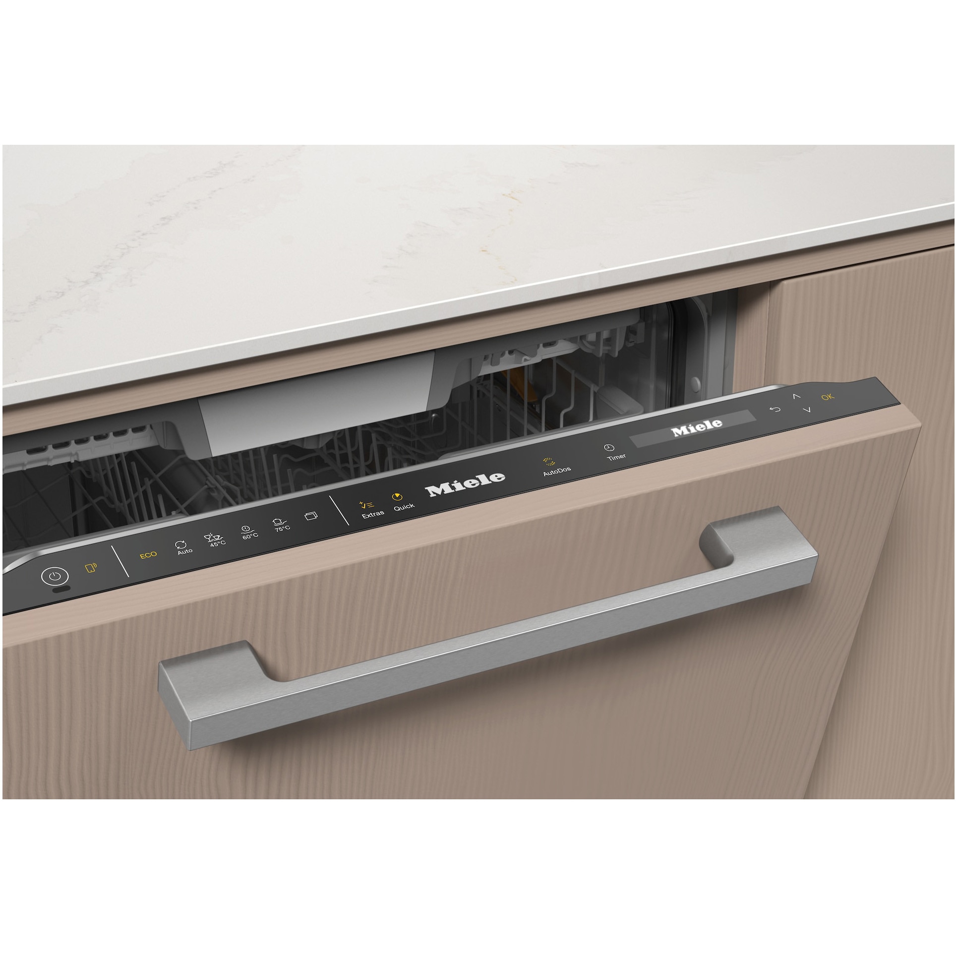 Masina de spalat vase incorporabila Miele G 7650 SCVi, 14 seturi, AutoDos cu PowerDisk, EcoPower, Miele@Home, Clasa A, 60 cm