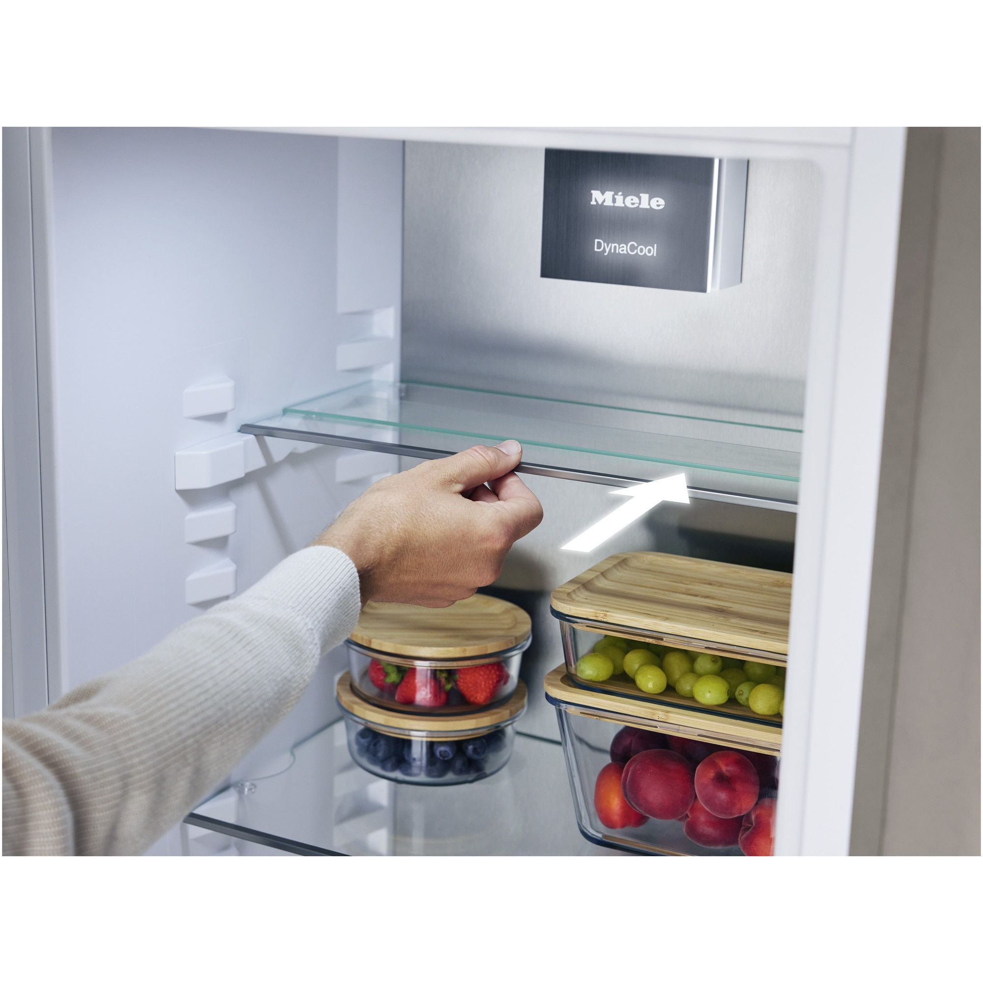 Frigider incorporabil K 7747 C, 294 l, PerfectFresh Pro, DynaCool