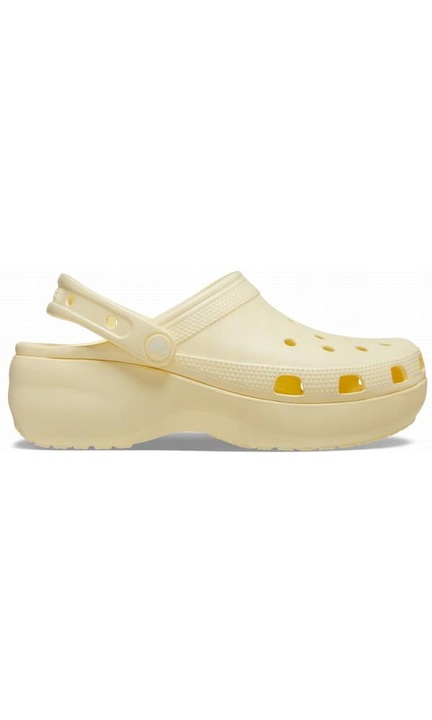 Saboti, Crocs, Classic Platforma, 206750, Bej, 41