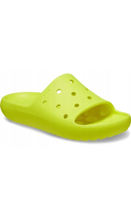 Papuci Femei, Crocs, Classic V2 209401 Slide, Galben, Galben, 41-42