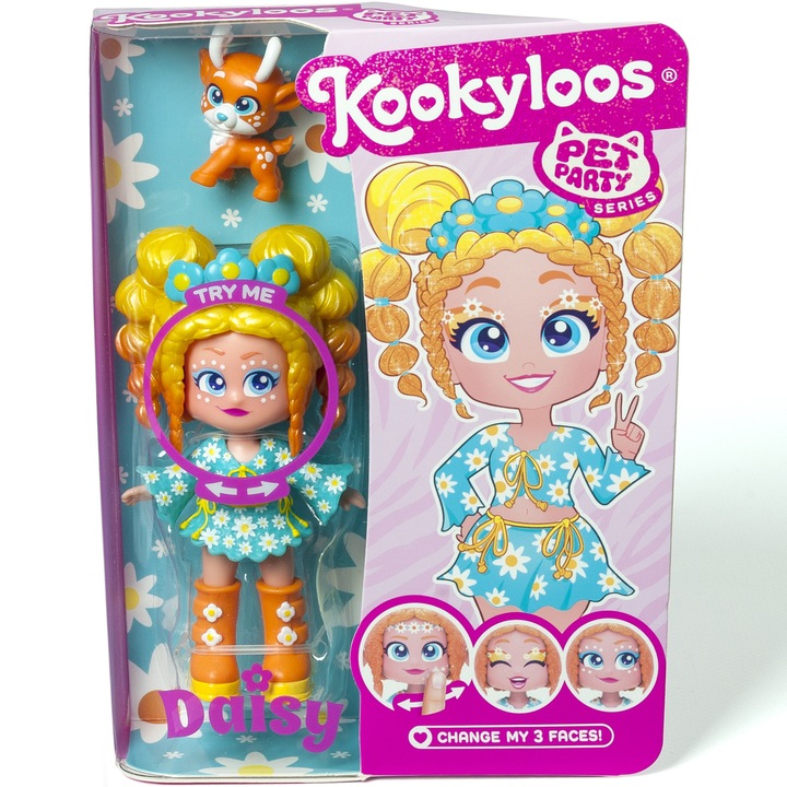 Кукла KookyLoos - Pets party, Daisy